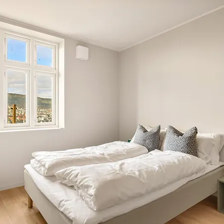 Apartamento Panorama - View In L 2br & Terrace Bergen