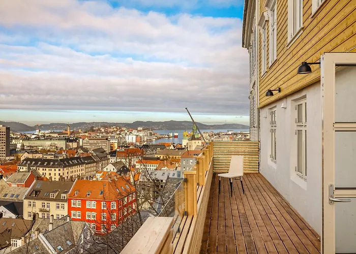 Panorama - View In L 2br & Terrace Μπέργκεν