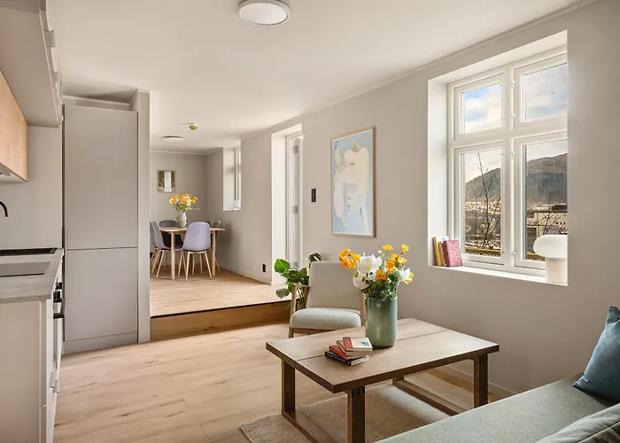 Daire Panorama - View In L 2br & Terrace Bergen